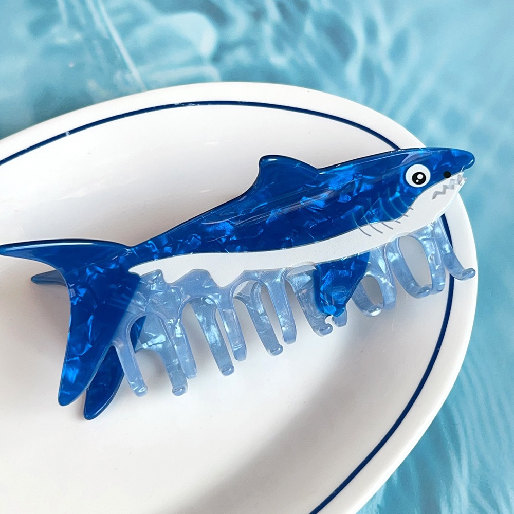 ヘアピン 海の動物 ヘアクリップ 金魚 PVC 海洋生物 魚 - Korean Girl Lifestyle のレビューと価格