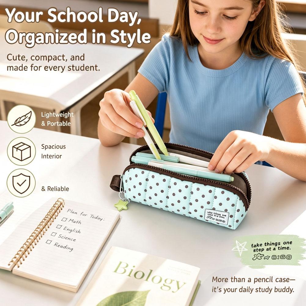 ミントライフ大容量ペンケース 韓国風サマーウェーブ文房具ボッ - Korean Student Lifestyle のレビューと価格