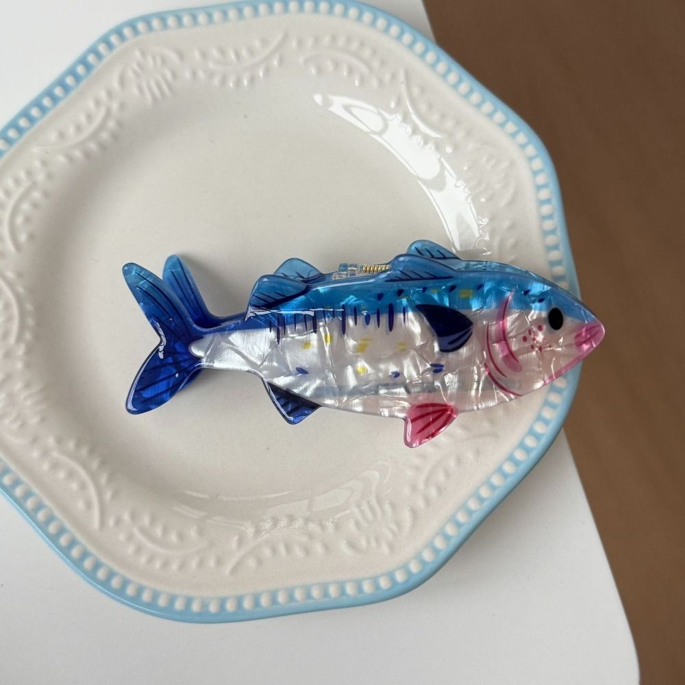 かわいいヘアピン 海の動物 ヘアクリップ PVC製 金魚 海 - Korean Girl Lifestyle のレビューと価格